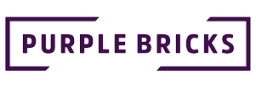 Purple Bricks Colored Logo